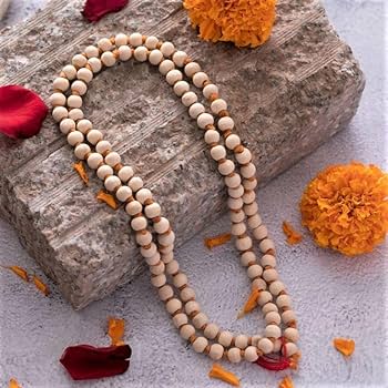 Pure Tulsi Mala for Mantra Chanting, Meditation, and Spiritual Protection